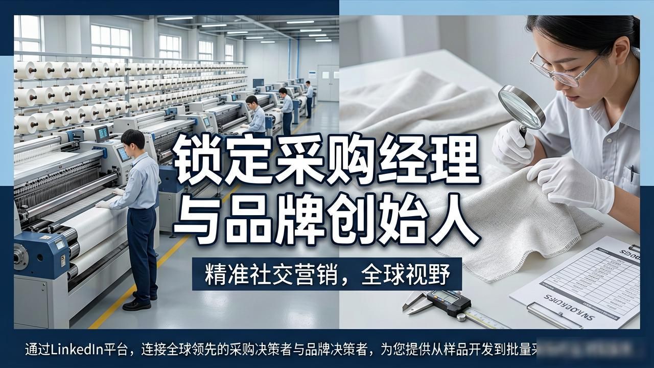 纺织产品开发_纺织品工厂海外客户开发_纺织外贸开发信