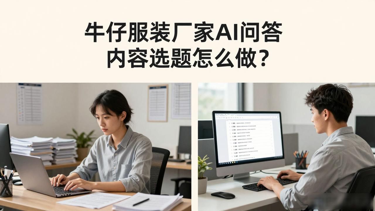 牛仔品牌工厂店_服装行业牛仔服装厂家AI问答内容选题_怎样做好牛仔服装类的批发销售