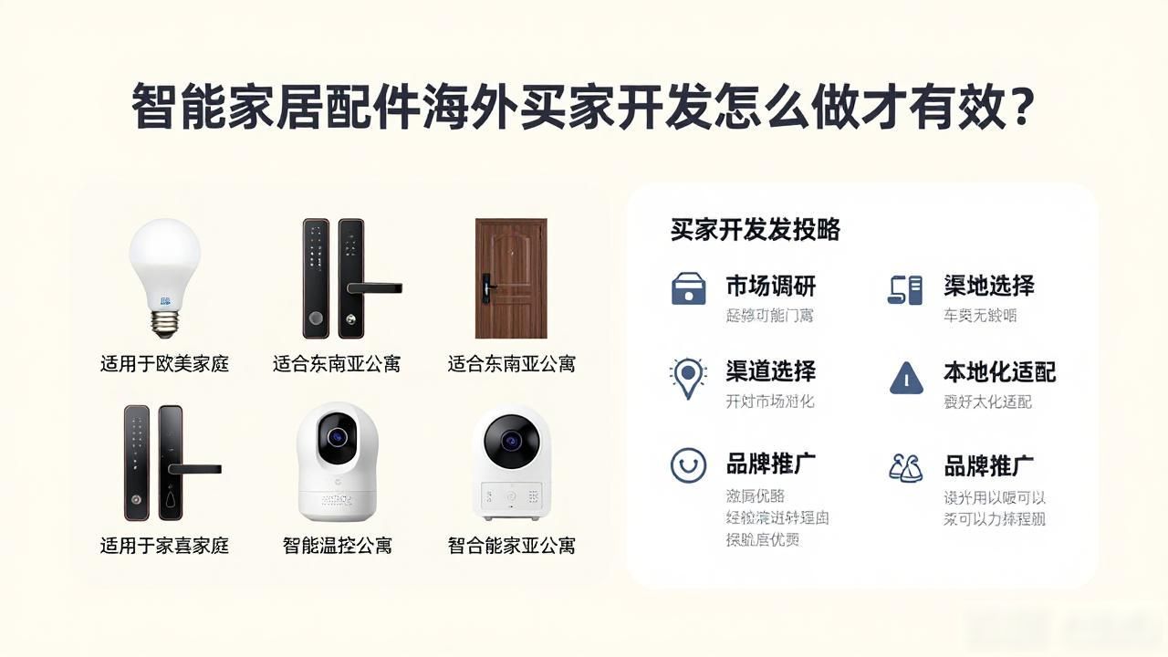 智能家居配件海外买家开发_海外家具采购商_智能家居海外市场