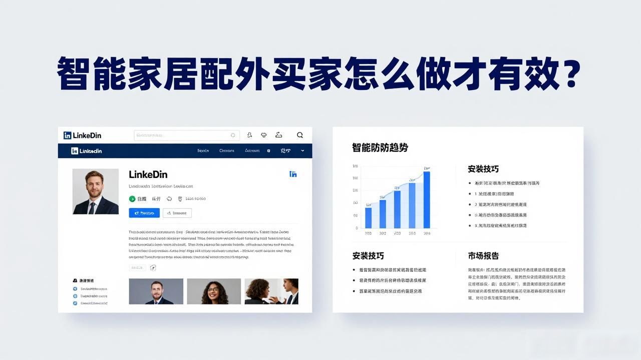 海外家具采购商_智能家居配件海外买家开发_智能家居海外市场