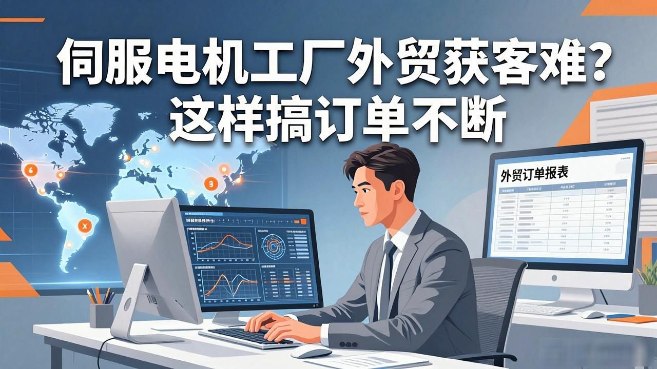 伺服电机工厂外贸获客_伺服电机经销商_伺服电机制造厂家
