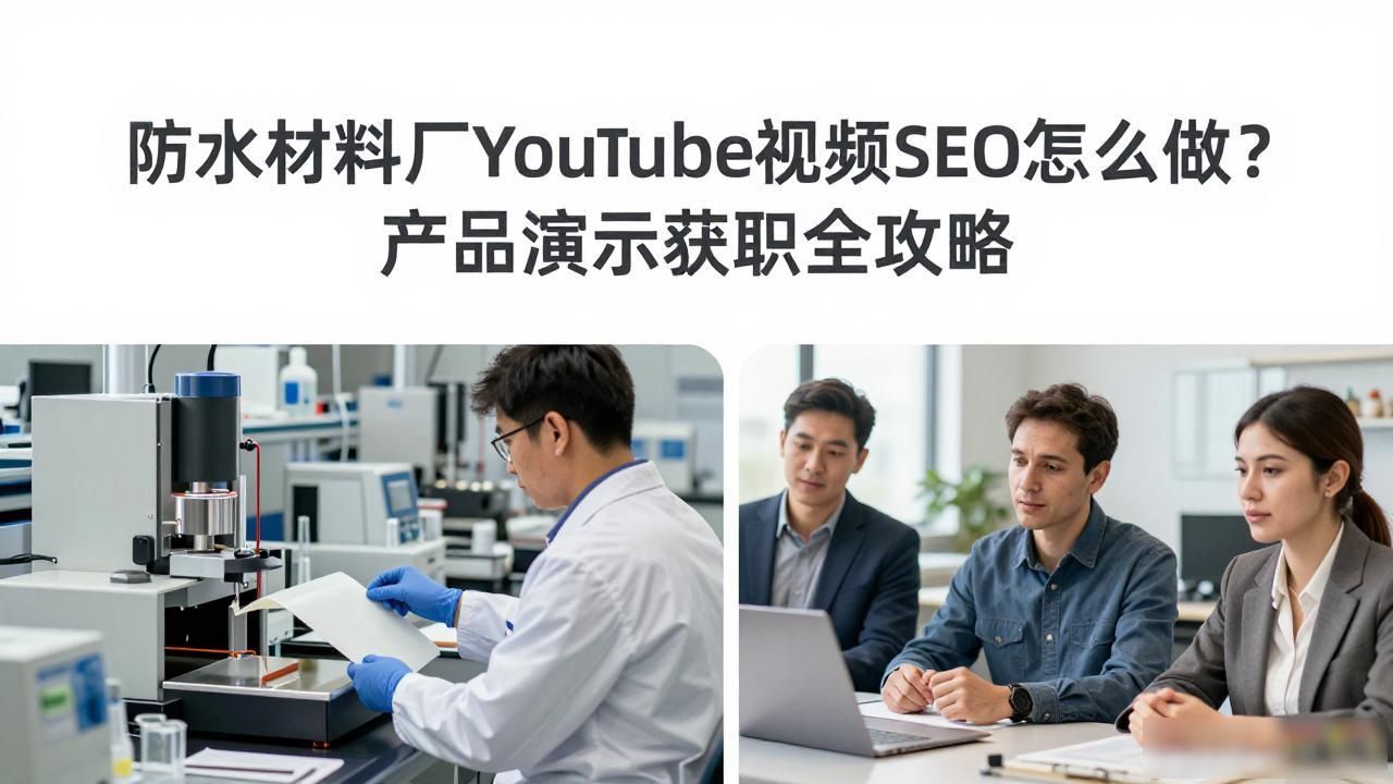 防水材料生产工艺流程_防水材料厂YouTube产品演示视频SEO_防水材料生产厂家