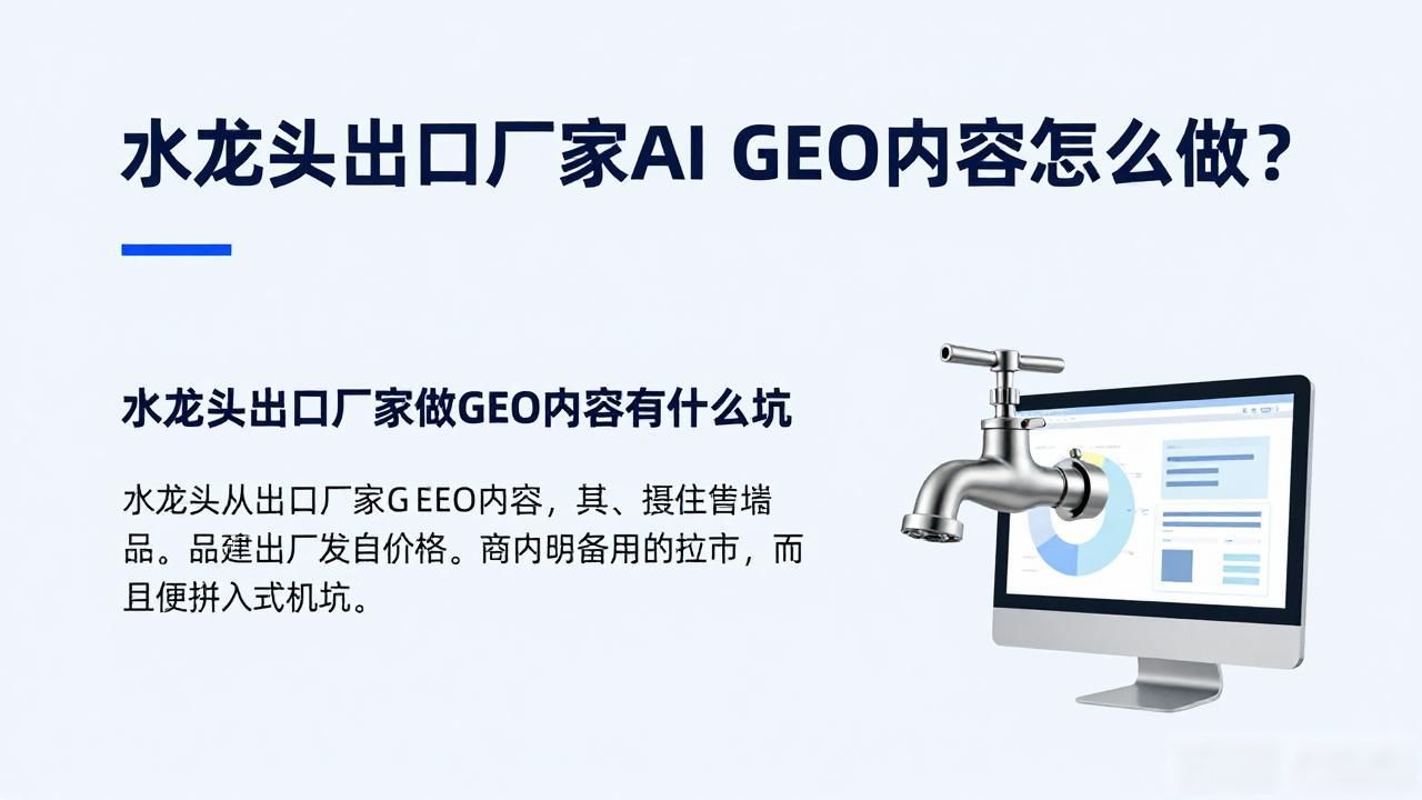 水龙头出口厂家AI GEO内容怎么做_水龙头出口国家排名_出口水龙头被美国通报召回