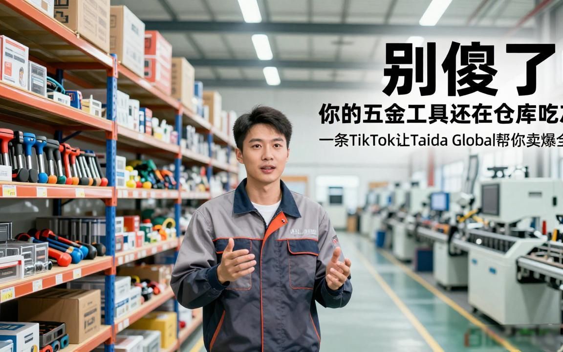 五金工具工厂TikTok海外短视频获客代运营