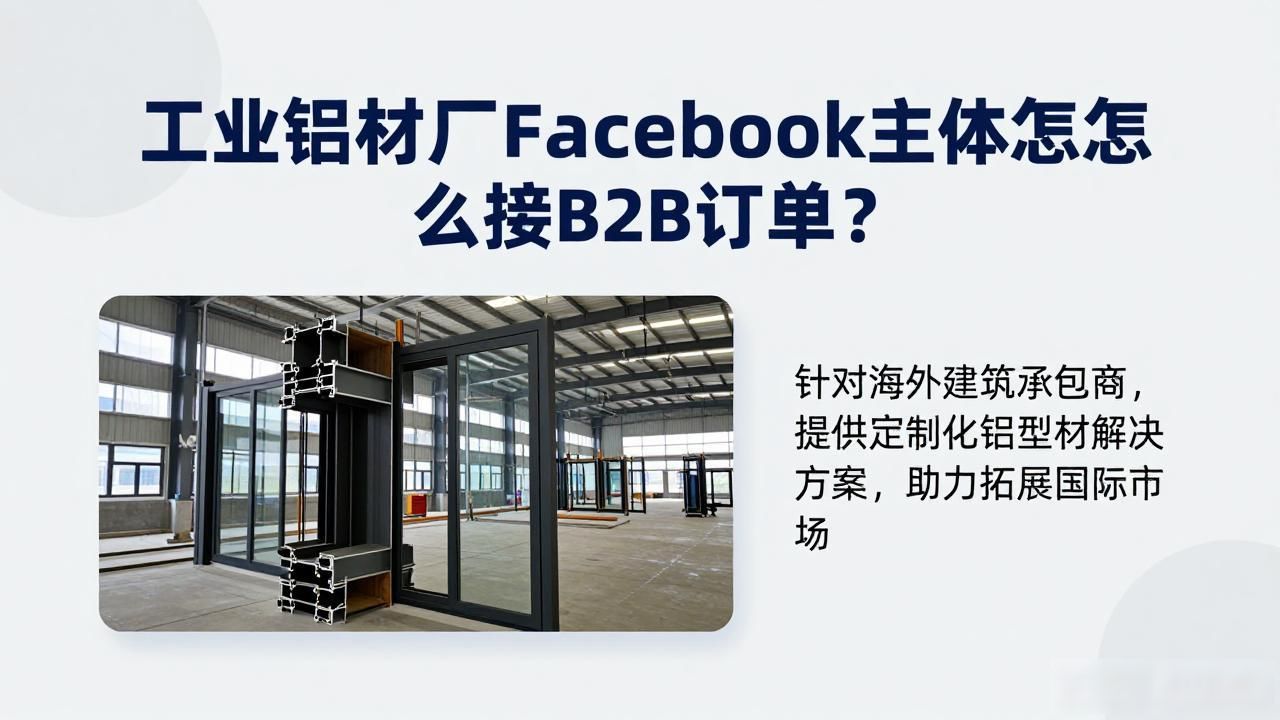 工业铝材厂Facebook主页如何获取B2B询盘_国外铝材厂生产厂长招聘_工业铝材生产厂家