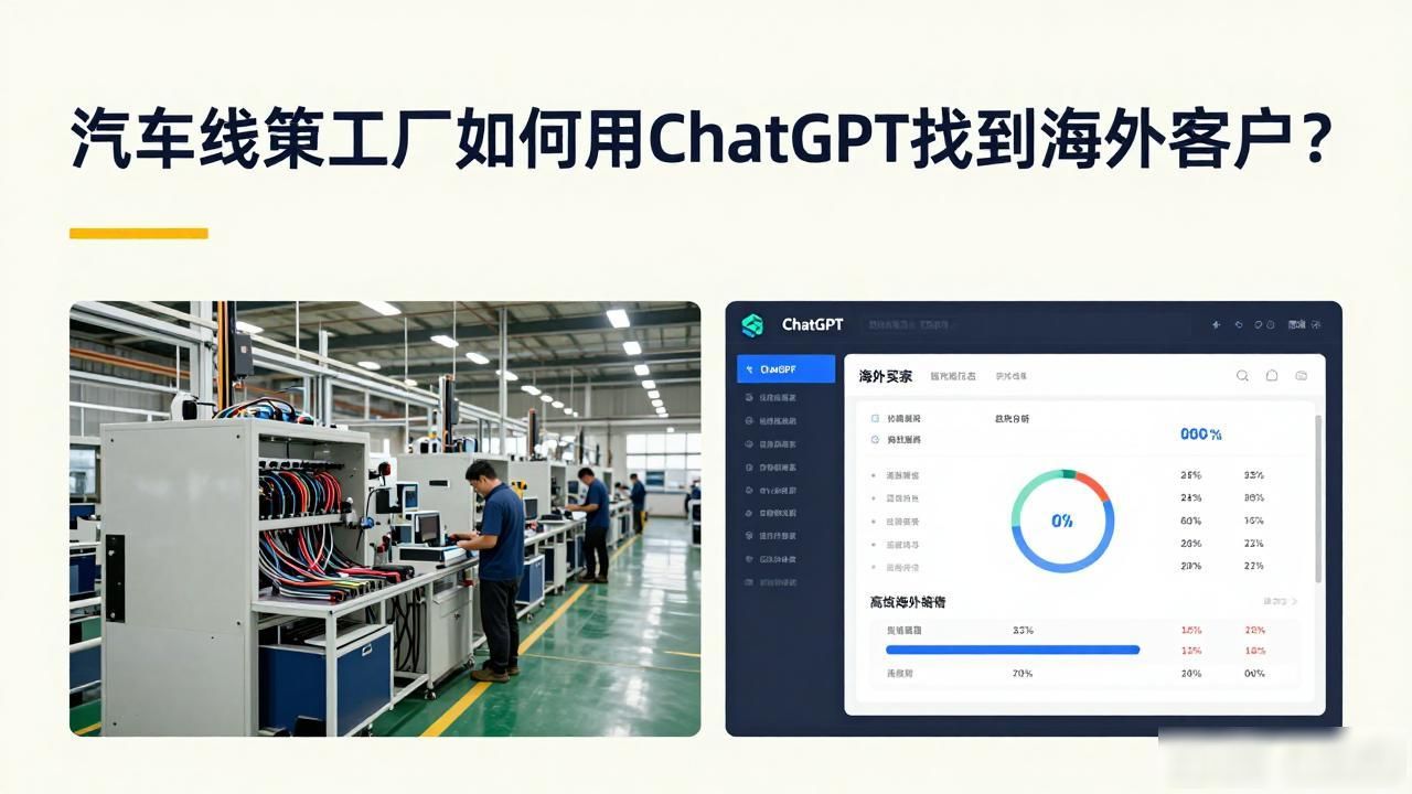 汽车线束供应商_汽车线束工厂如何被ChatGPT推荐给海外客户_全球汽车线束供应商排名