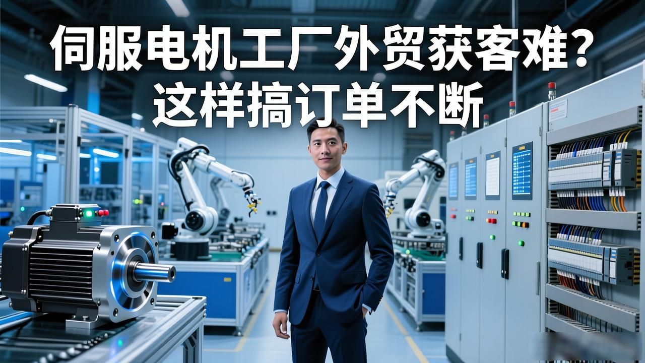 伺服电机经销商_伺服电机工厂外贸获客_伺服电机制造厂家
