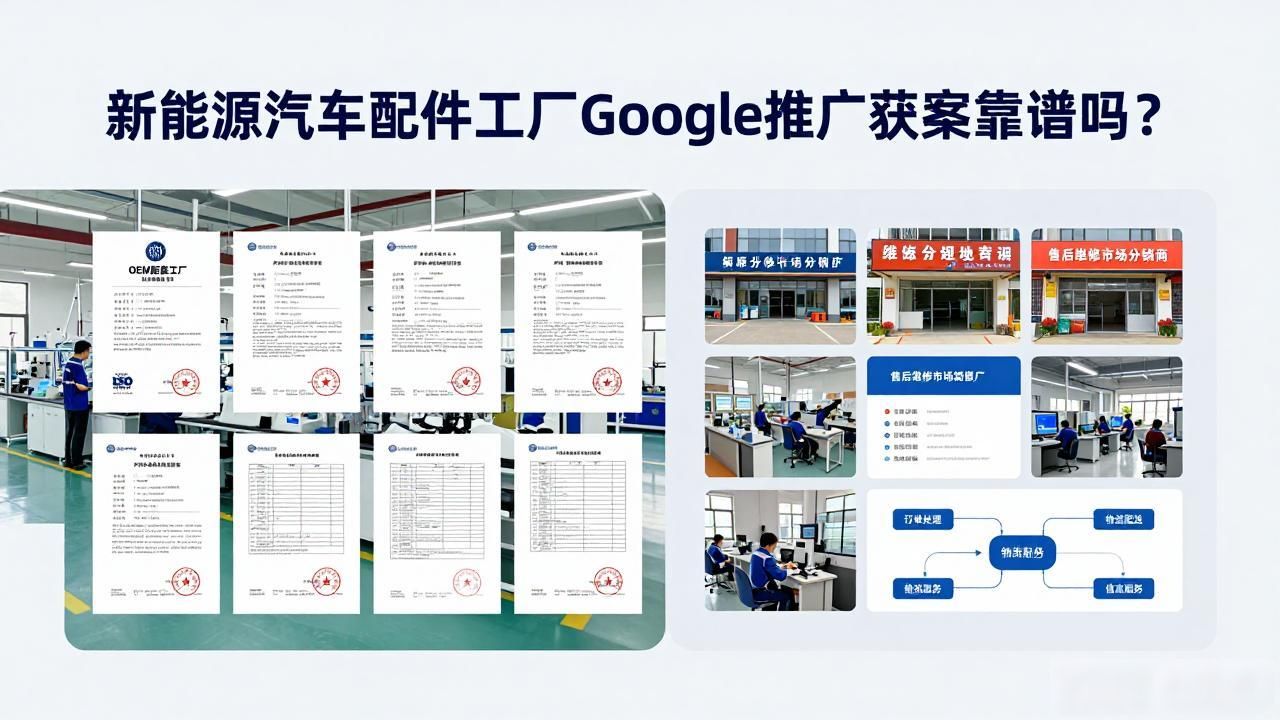 新能源汽车配件工厂Google推广获客_配件在汽车产业链中的作用_汽车配套厂配件