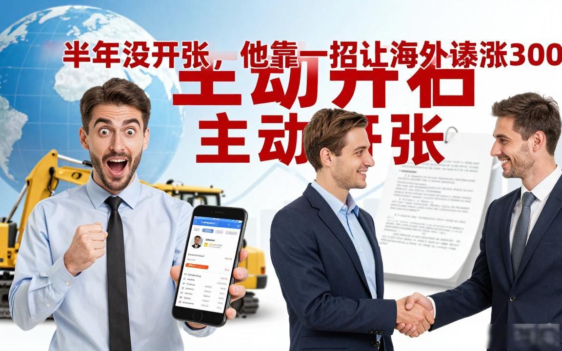 矿山机械B2B海外询盘