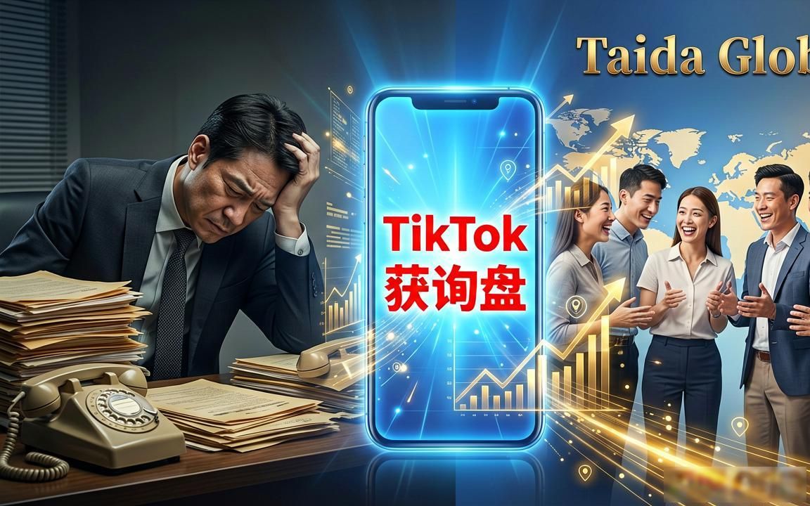 拉手工厂TikTok短视频怎么获取B2B询盘