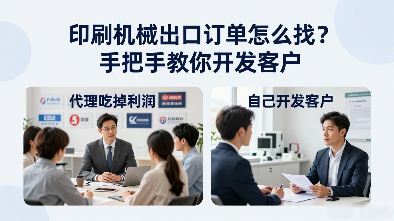 出订单的机器_印刷机械出口订单开发_印刷机械出口订单开发