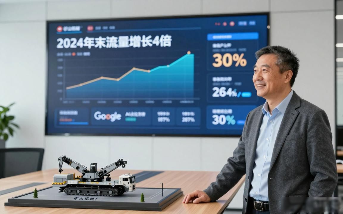 矿山机械工厂如何进入Google AI Overview答案