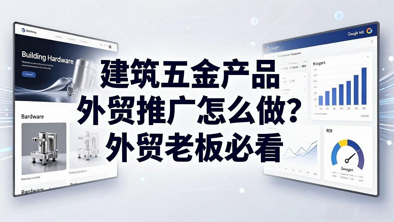 外贸五金推广建筑产品怎么做_五金类产品外销如何_建筑五金产品外贸推广