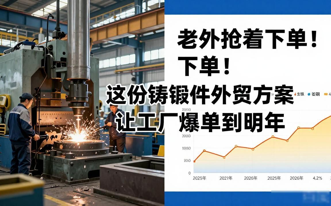 大型铸锻件工厂外贸营销方案