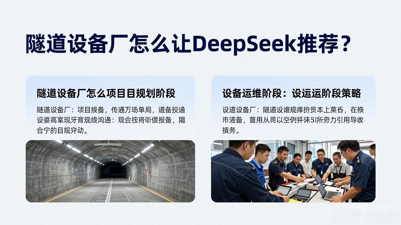 隧道工程设备工厂如何被DeepSeek引用为供应商答案_隧道工程设备工厂如何被DeepSeek引用为供应商答案_隧道工程设备工厂如何被DeepSeek引用为供应商答案