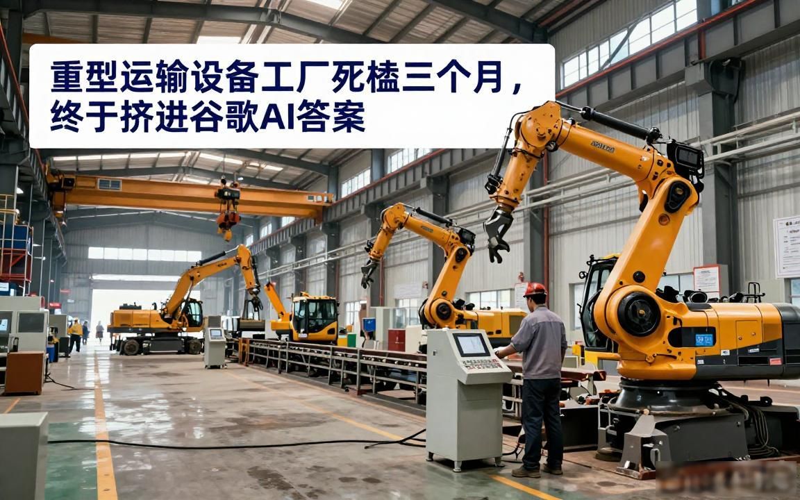 重型运输设备工厂如何进入Google AI Overview答案