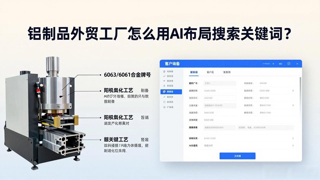 厂里外贸部门做什么_铝制品加外贸工厂AI搜索关键词布局_外贸工厂店是什么意思