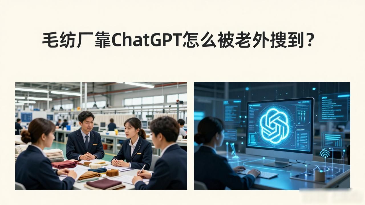 毛纺面料销售_毛纺面料工厂如何被ChatGPT推荐给海外客户_纺织面料外贸
