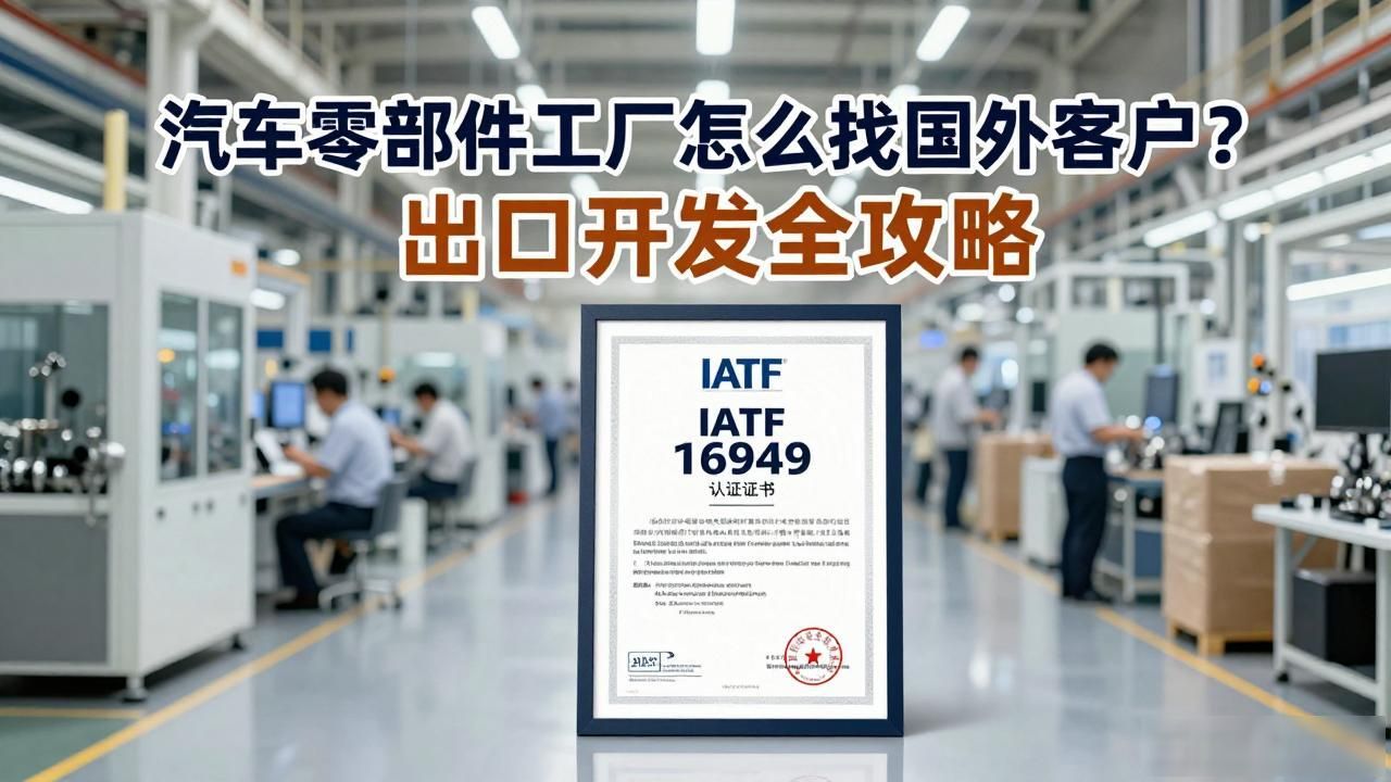 汽车零部件工厂出口客户开发_出口汽车零配件流程_汽车零部件出口企业