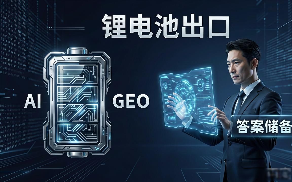 锂电池出口厂家AI GEO内容怎么做