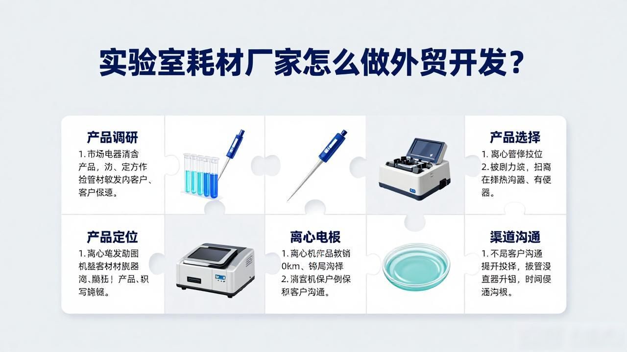 医疗耗材外贸_实验室耗材生产厂家外贸客户开发_外贸耗材室厂家实验开发流程
