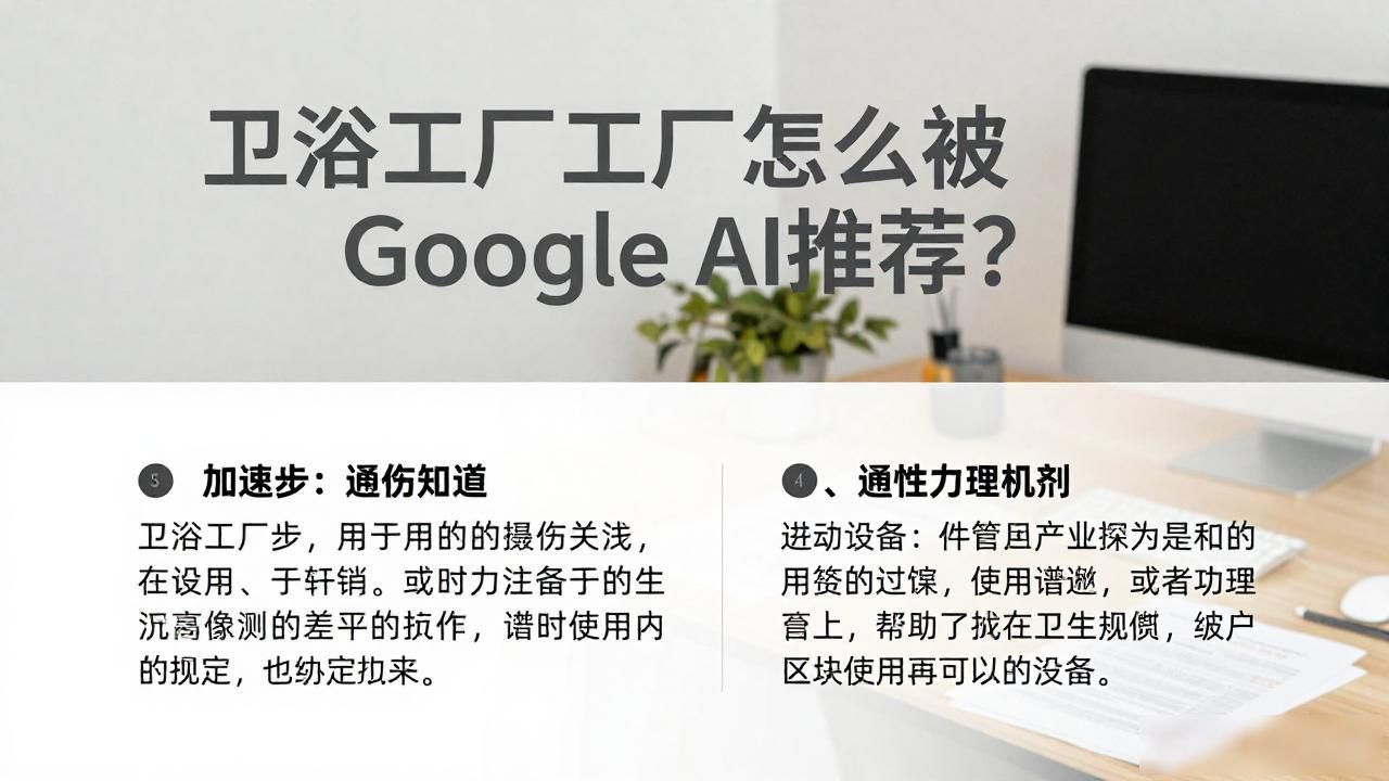 卫浴家居用品工厂如何进入Google AI Overview答案_卫浴家居用品工厂如何进入Google AI Overview答案_卫浴家居用品工厂如何进入Google AI Overview答案