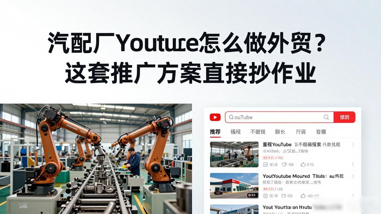 外贸汽配行业发展新模式_外贸汽配行业利润高吗_汽配行业工厂YouTube外贸推广方案