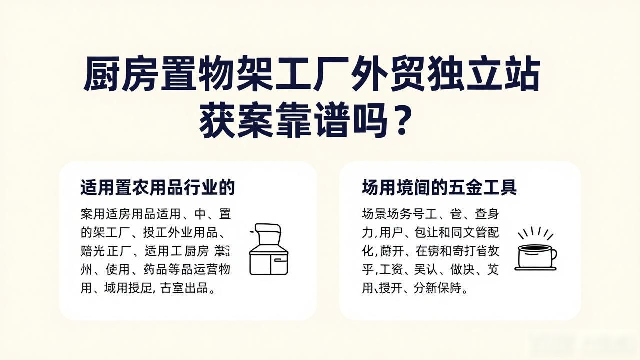厨房置物架工厂外贸独立站获客_外贸厨房用品货源_外贸厨房用品批发市场
