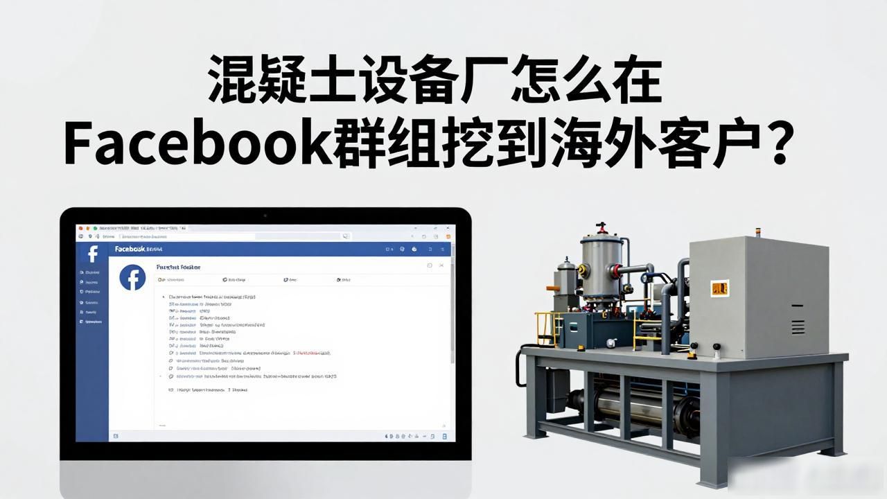 海外混凝土搅拌站招聘_混凝土设备厂Facebook群组找海外采购商_混凝土供应商