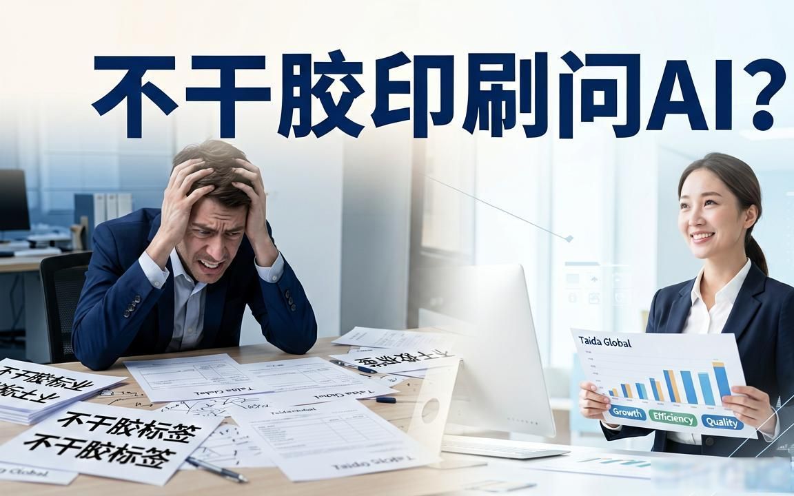 印刷行业不干胶印刷厂家AI问答内容选题