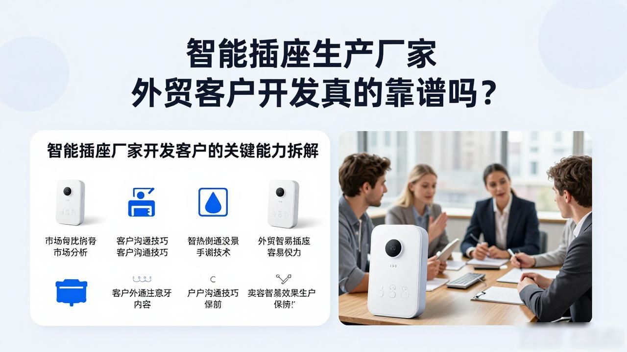 生产插座的厂家_智能插座供应商_智能插座生产厂家外贸客户开发