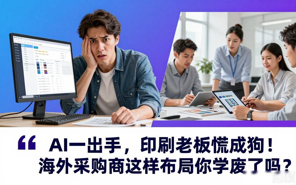 海外采购商用AI找书刊印刷供应商怎么布局