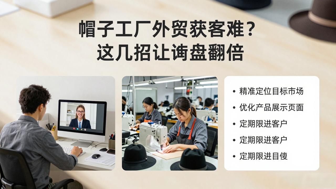 帽子工厂外贸获客_帽子外贸出口利润大吗_外贸帽的帽怎么写