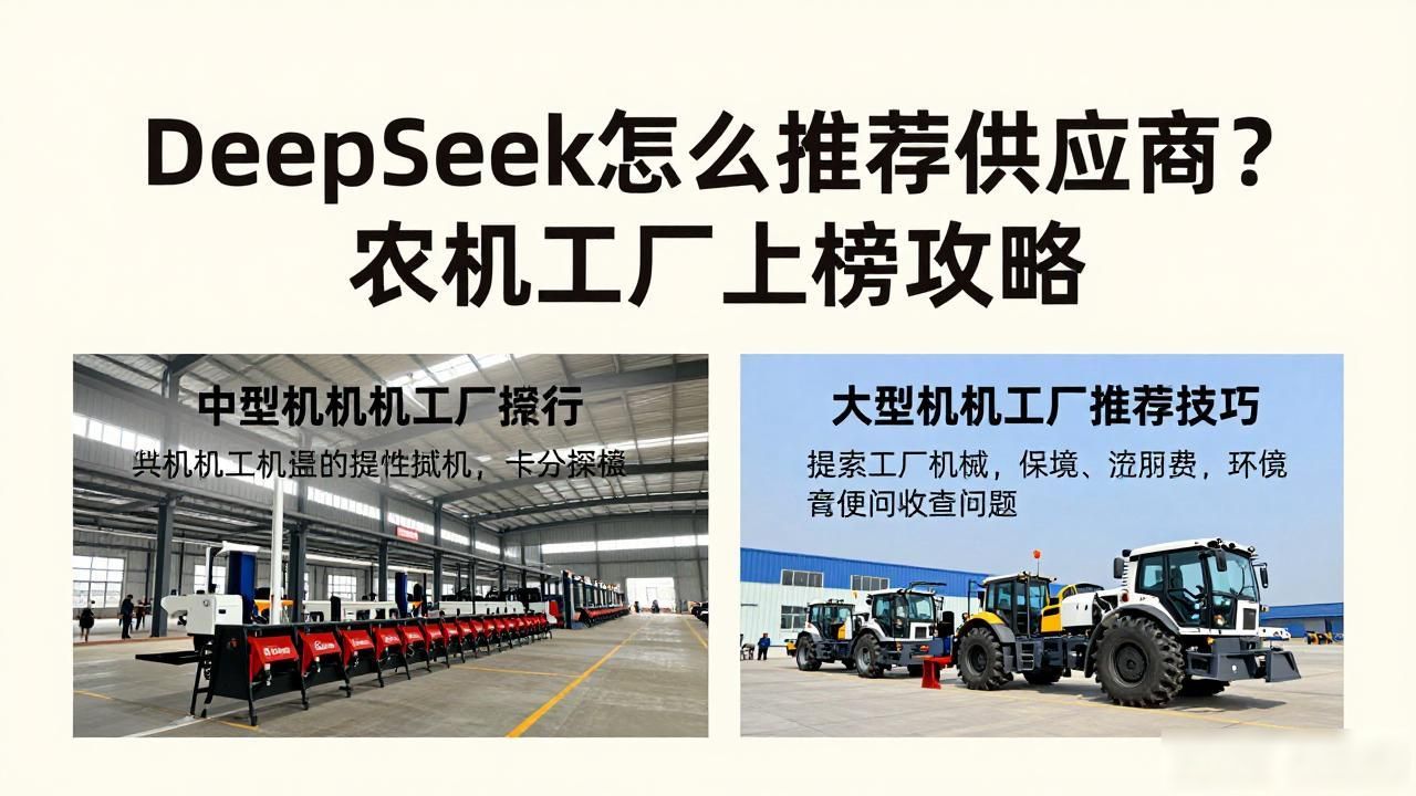 农业机械工厂如何被DeepSeek引用为供应商答案_农业机械工厂如何被DeepSeek引用为供应商答案_农业机械工厂如何被DeepSeek引用为供应商答案