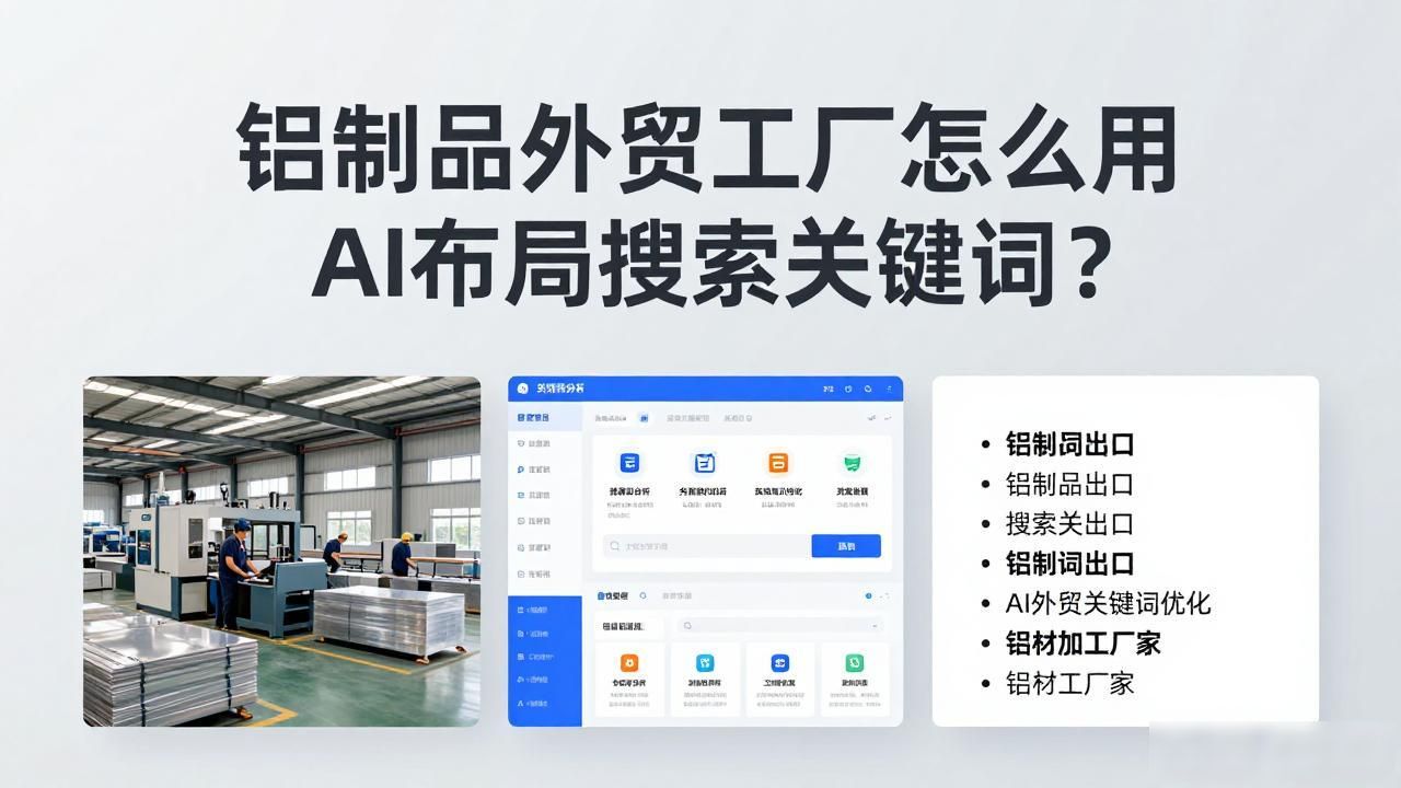 外贸工厂店是什么意思_铝制品加外贸工厂AI搜索关键词布局_厂里外贸部门做什么
