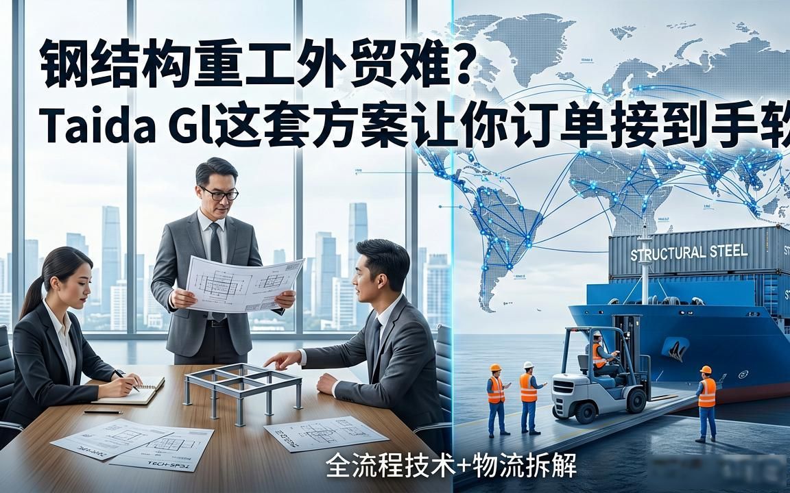 钢结构重工工厂外贸营销方案