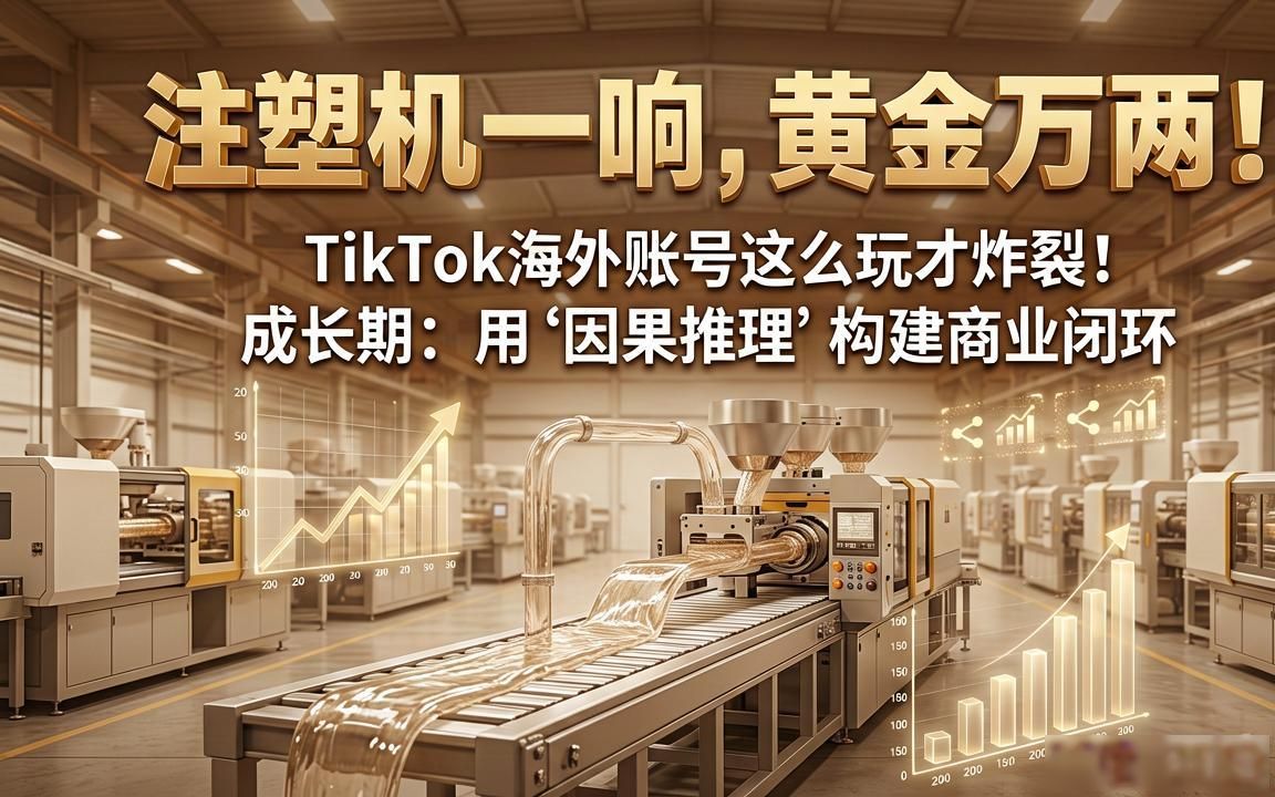 注塑工厂工厂TikTok海外账号怎么运营