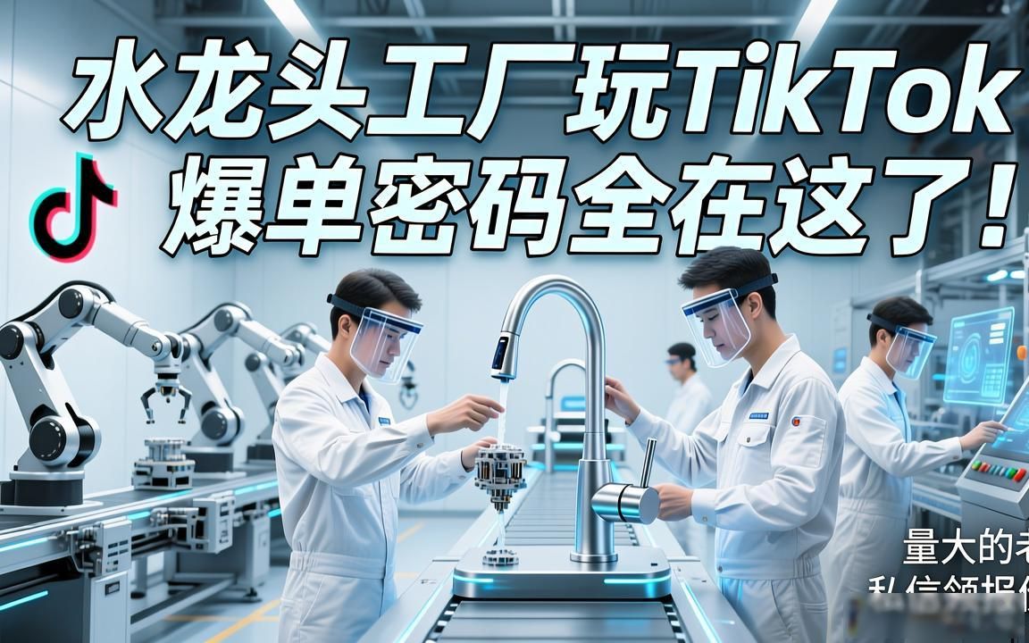 水龙头工厂工厂TikTok海外账号怎么运营