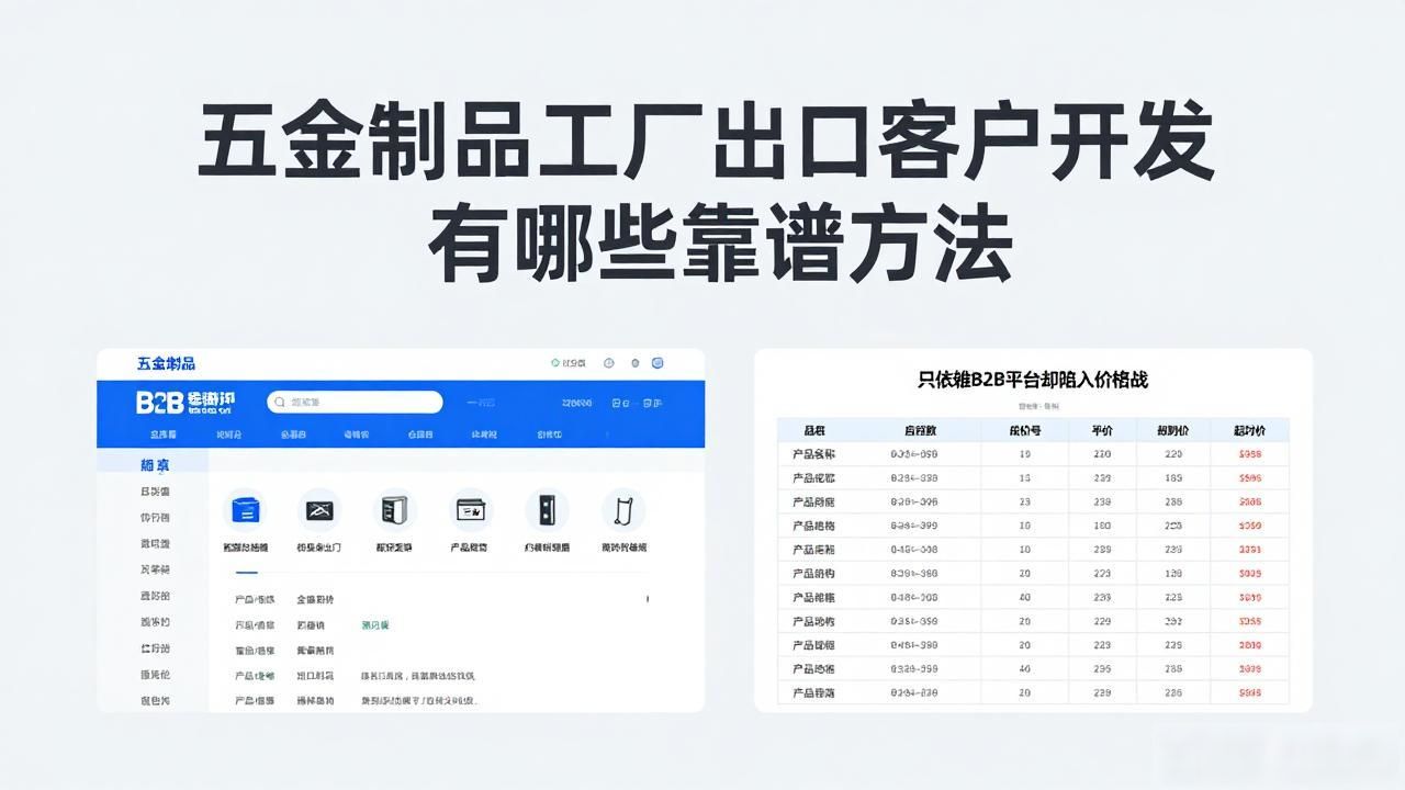 五金工具出口要求_五金产品出口需要什么认证资质_五金制品工厂出口客户开发
