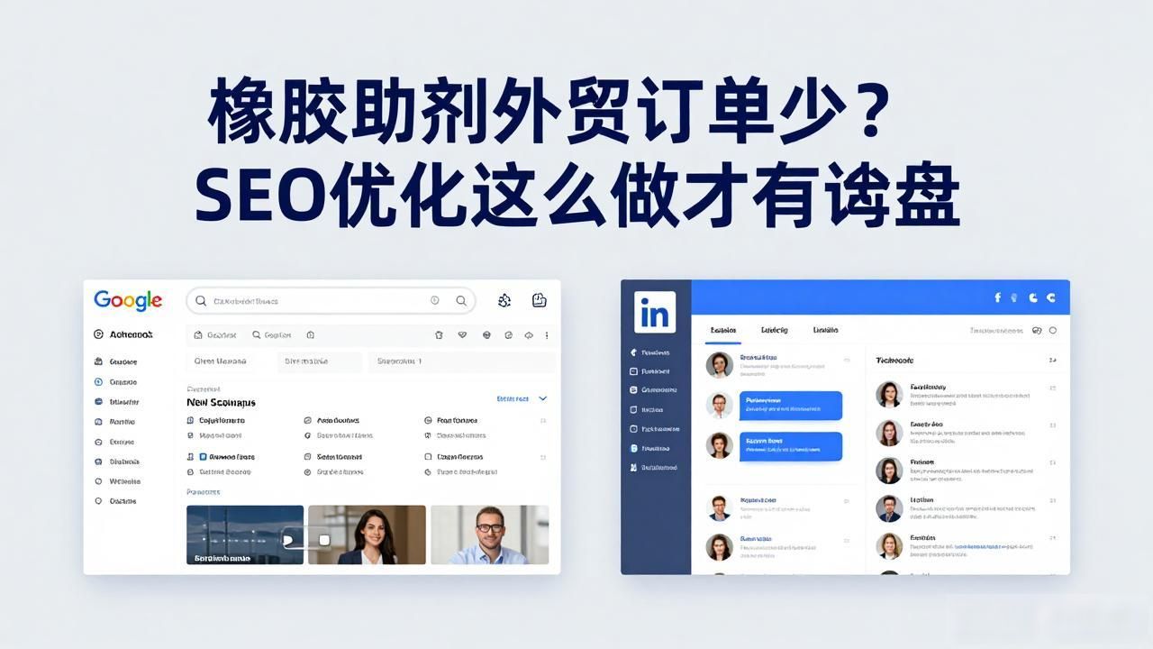 橡胶助剂外贸SEO优化_橡胶助剂市场_橡胶助剂销售