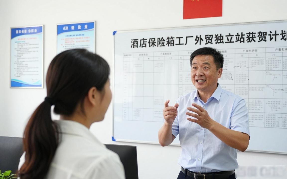 酒店保险箱工厂外贸独立站获客