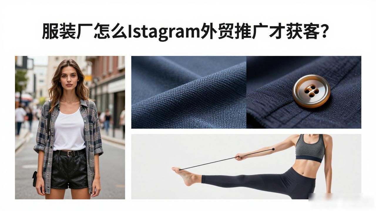 外贸服装广告语大全经典版_服装行业工厂Instagram外贸推广方案_外贸服装宣传语