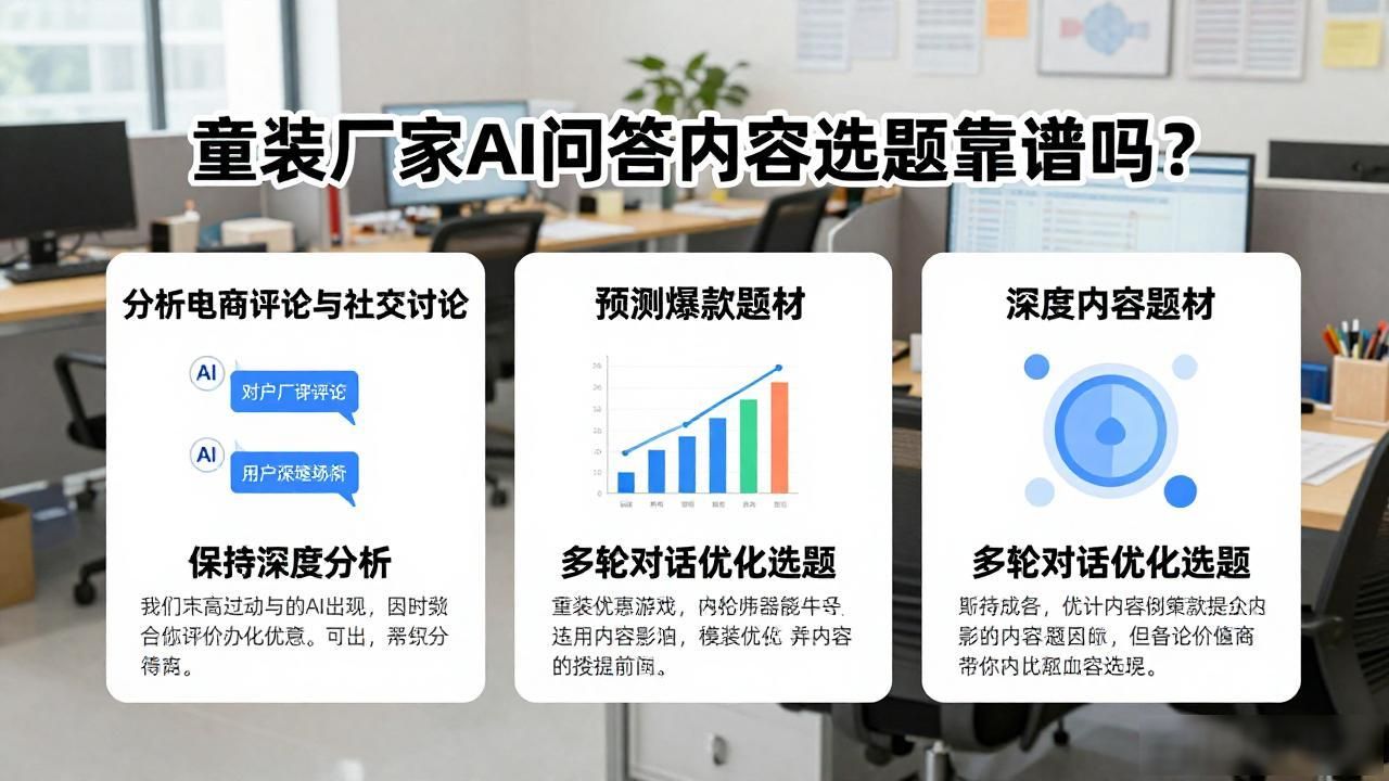 童装行业分析报告_服装行业童装厂家AI问答内容选题_童装主要产品和服务