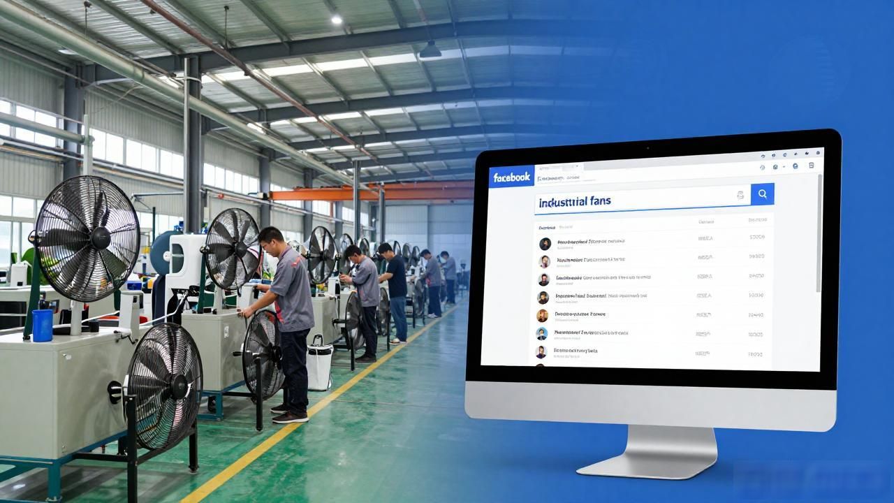 风扇工厂Facebook海外客户开发步骤_风扇研发_消费电子产品海外客户开发