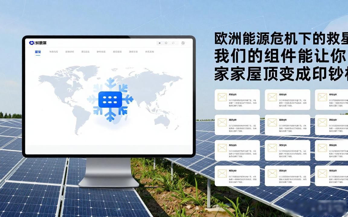 光伏组件工厂AI GEO独立站内容方案
