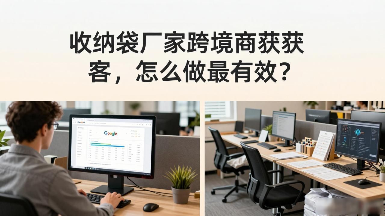 收纳袋厂家跨境电商获客_跨境包装袋_跨境带货