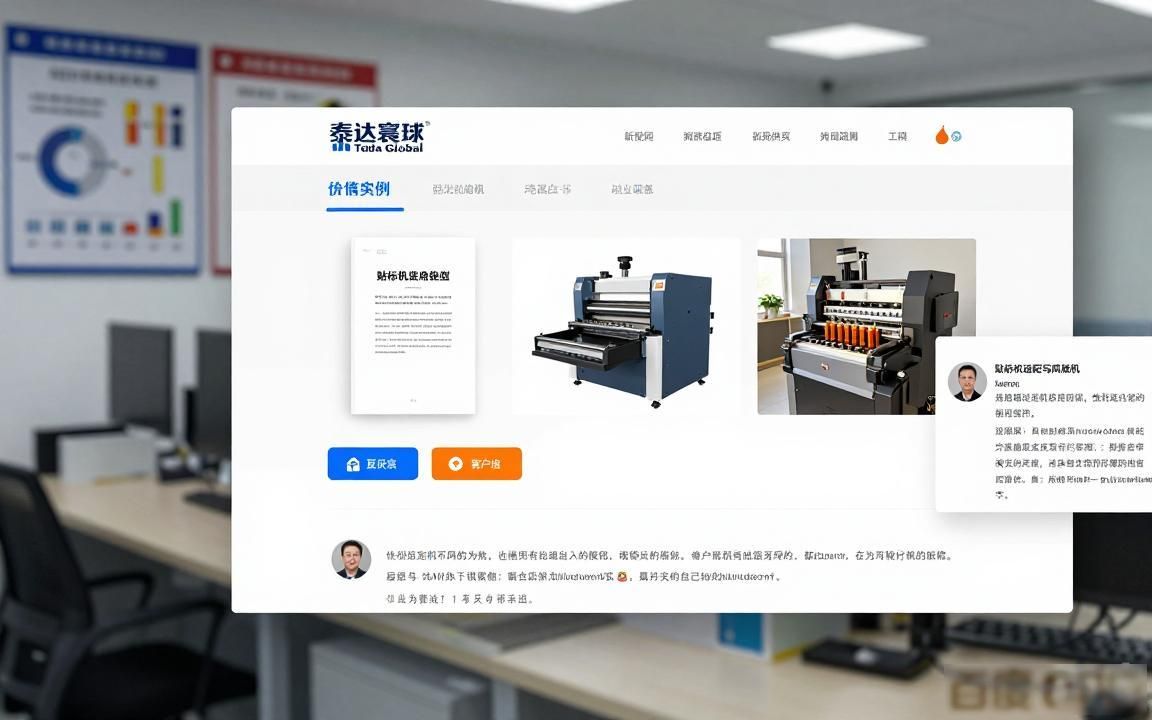 贴标机工厂外贸SEO获客