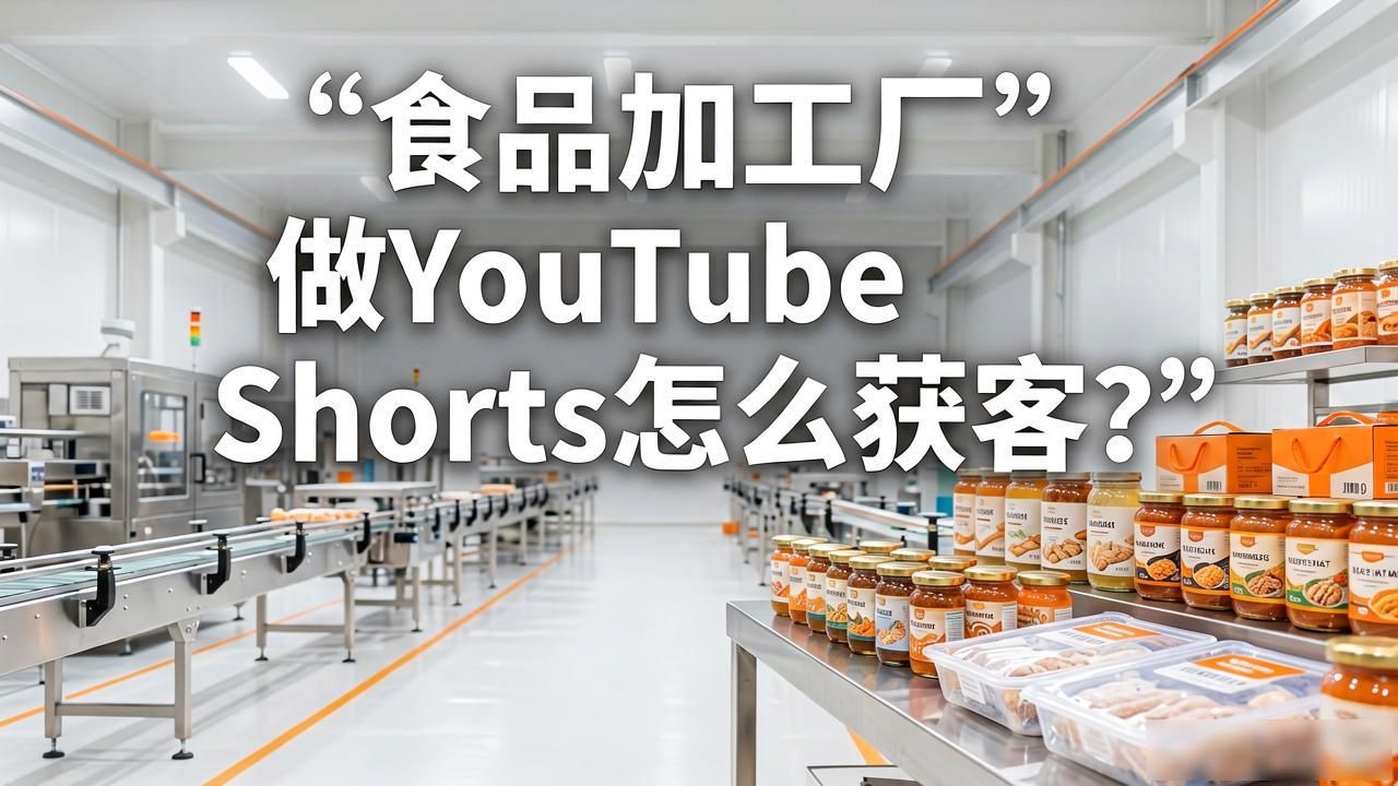 食品加工厂YouTube Shorts海外获客_进口食品境外加工注册官网_海外工厂视频