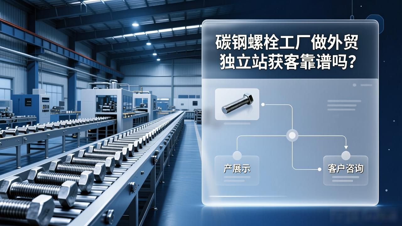 碳钢螺栓有哪些品牌_碳钢螺母价格表_碳钢螺栓工厂外贸独立站获客