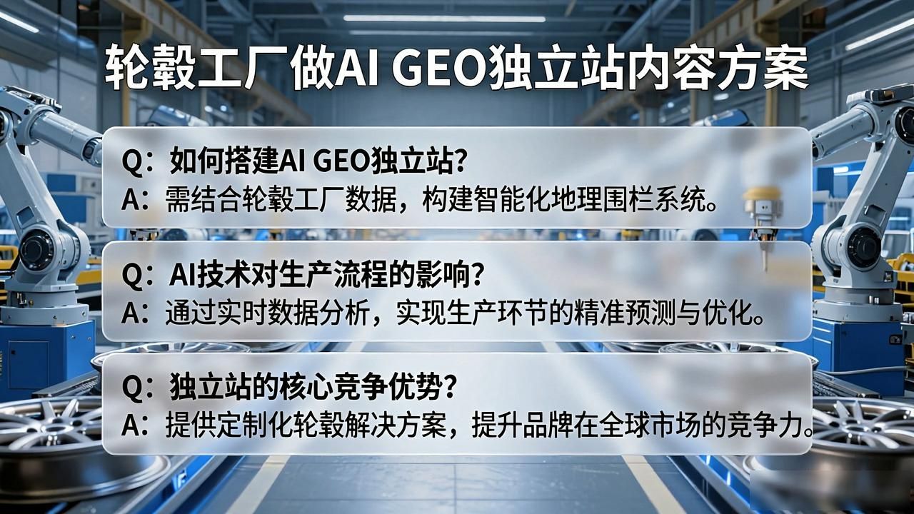 轮毂厂设备_轮毂工厂AI GEO独立站内容方案_轮毂加工单元介绍